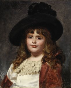 Laura hétévesen, 1887. alkotó: Charles Emile Auguste Carolus Duran