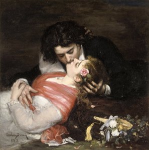 A csók, 1868.