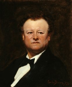 Jean-François Berthelier portréja 1830-1888, 1877. alkotó: Charles Emile Auguste Carolus Duran