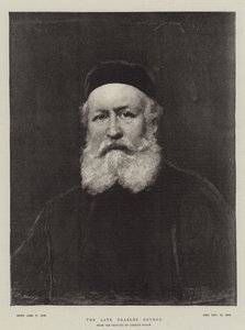 A néhai Charles Gounod alkotó: Charles Emile Auguste Carolus Duran