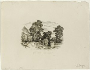 Egy kastély alkotó: Charles Emile Jacque