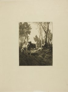 Tehénpásztor alkotó: Charles Emile Jacque