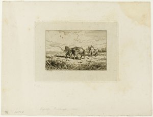 Átkelés a hídon alkotó: Charles Emile Jacque
