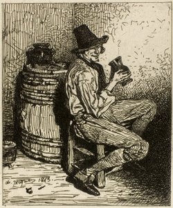 Ivó alkotó: Charles Emile Jacque