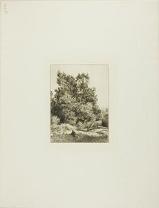 Táj tehénpásztorral alkotó: Charles Emile Jacque