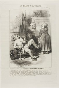 Régi női gyógymódok (6. tányér) alkotó: Charles Emile Jacque
