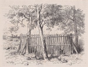 Iskolapark, Magasin Pittoresque-ből, kb. 1852.