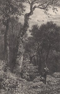 Fakakas lövés, 1864. alkotó: Charles Emile Jacque