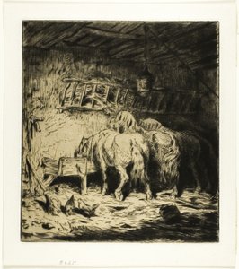Stabil alkotó: Charles Emile Jacque