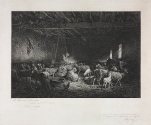 Stabil alkotó: Charles Emile Jacque