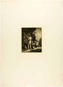 Vacsora alkotó: Charles Emile Jacque