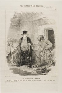 A vidéki doktor (13. tábla) alkotó: Charles Emile Jacque