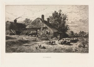 A Hamlet alkotó: Charles Emile Jacque