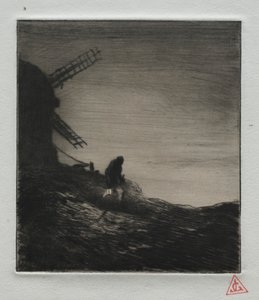 A malom, 1848. alkotó: Charles Emile Jacque