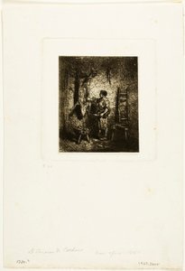 A Disznómészáros alkotó: Charles Emile Jacque