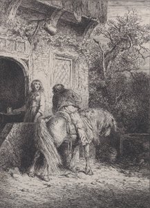 A lovas, kb. 1845. alkotó: Charles Emile Jacque