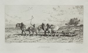 A Roller alkotó: Charles Emile Jacque