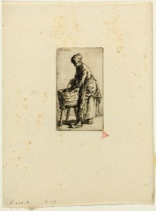 Mosónő alkotó: Charles Emile Jacque