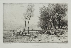 Téli. alkotó: Charles Emile Jacque
