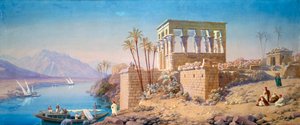 Philae, Egyiptom, 1863