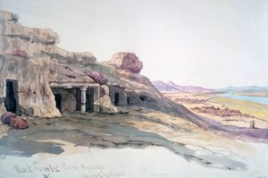 Sziklasírok, Beni Hassan, 1863. március 10., Egyiptom, 1863