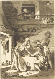 Angolna pástétom alkotó: Charles Emmanuel Patas after Jean Honoré Fragonard