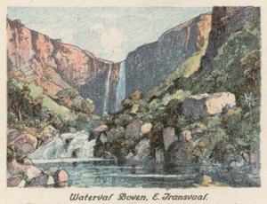 Dél-Afrika: Waterval Boven, E Transvaal (színes litográfia) alkotó: Charles Ernest Peers