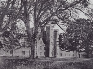Knole, nyugati front (f/w fotó) alkotó: Charles Essenhigh Corke