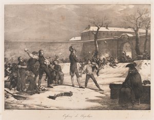 Napóleon gyermekkora, 19. század eleje (litho) alkotó: Charles Etienne Pierre Motte