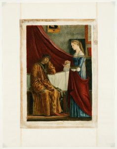 A király beleegyezése Carpaccio után