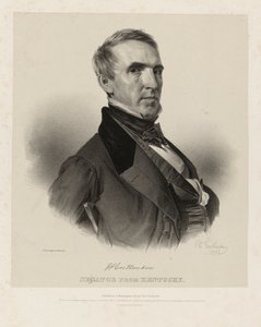 John Jordan Crittenden alkotó: Charles Fenderich