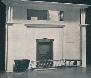 Kandalló, c1895, 1897 alkotó: Charles Francis Annesley Voysey