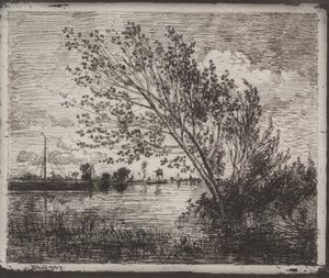 Égerfürt alkotó: Charles Francois Daubigny