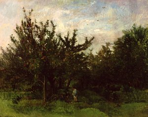 Egy almáskert alkotó: Charles Francois Daubigny