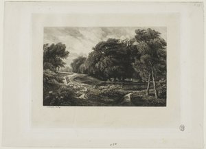 Vihar közeledtével alkotó: Charles Francois Daubigny