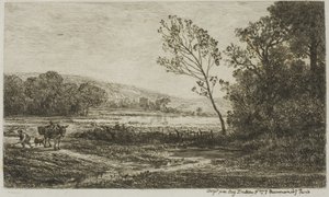 Ősz alkotó: Charles Francois Daubigny