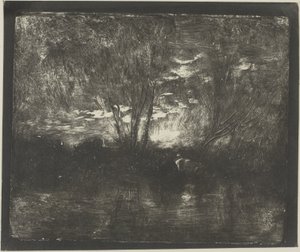 Tehenek az itatóhelyen alkotó: Charles Francois Daubigny