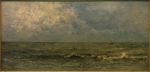 Tenger, szürke idő alkotó: Charles Francois Daubigny