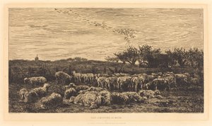 Nagy juhakol alkotó: Charles Francois Daubigny