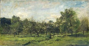 Gyümölcsöskert alkotó: Charles Francois Daubigny