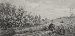 Tavasz, 1857. alkotó: Charles Francois Daubigny