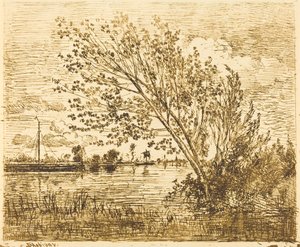 Égerek állványa alkotó: Charles Francois Daubigny