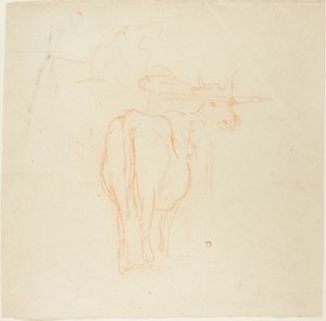 Álló Szarvasmarha alkotó: Charles Francois Daubigny