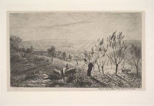 Napkelte, 1850. alkotó: Charles Francois Daubigny