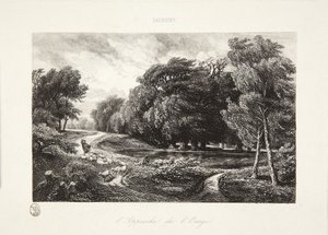 A közeledő vihar alkotó: Charles Francois Daubigny