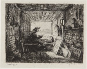 A műteremhajó alkotó: Charles Francois Daubigny