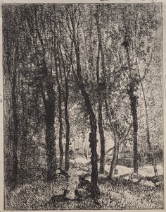 A kecskepásztorlány alkotó: Charles Francois Daubigny