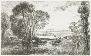 A hidraulikus motor, 1862 alkotó: Charles Francois Daubigny