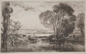 A hidraulikus gép alkotó: Charles Francois Daubigny