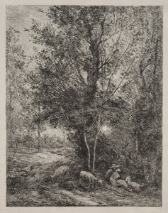 A pásztor és a pásztorlány, 1874.